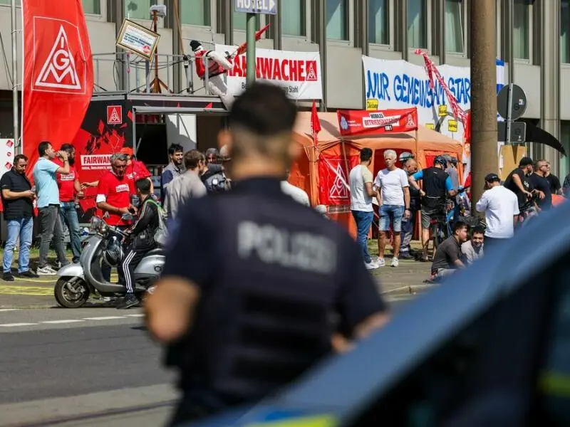 Betriebsratsaktion bei Thyssenkrupp Steel