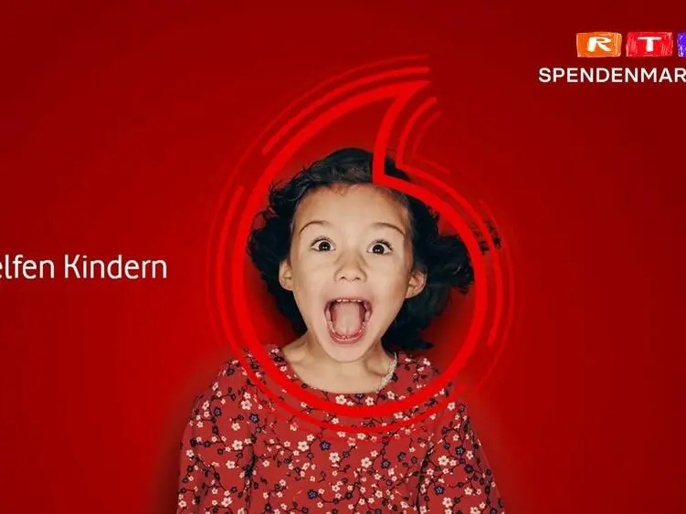RTL-Spendenmarathon 2023: Hilf gemeinsam mit Vodafone Kindern in Not
