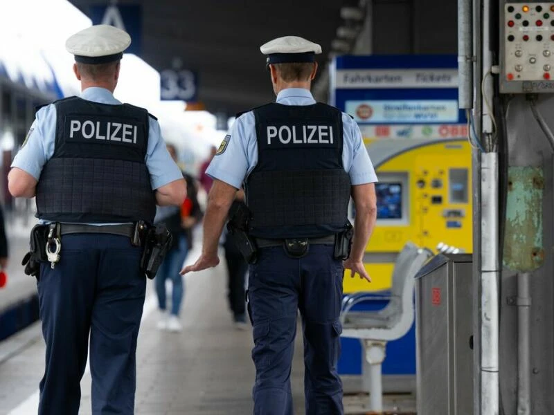 Bundespolizei am Münchner Hauptbhanhof