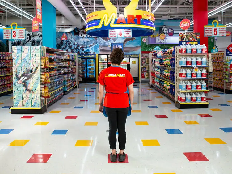 Omega Mart in Las Vegas: Erlebe immersive Kunst im Supermarkt