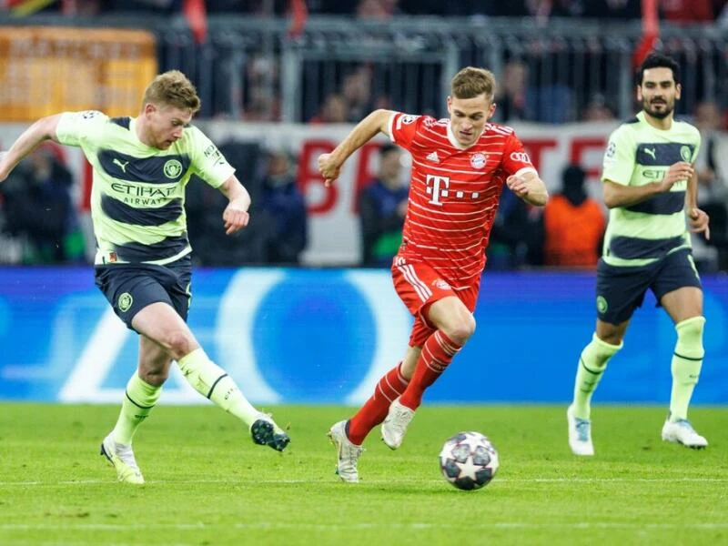 Kevin de Bruyne und Joshua Kimmich