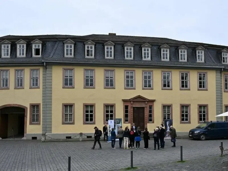 Restaurierung der Innenräume von Goethes Wohnhaus