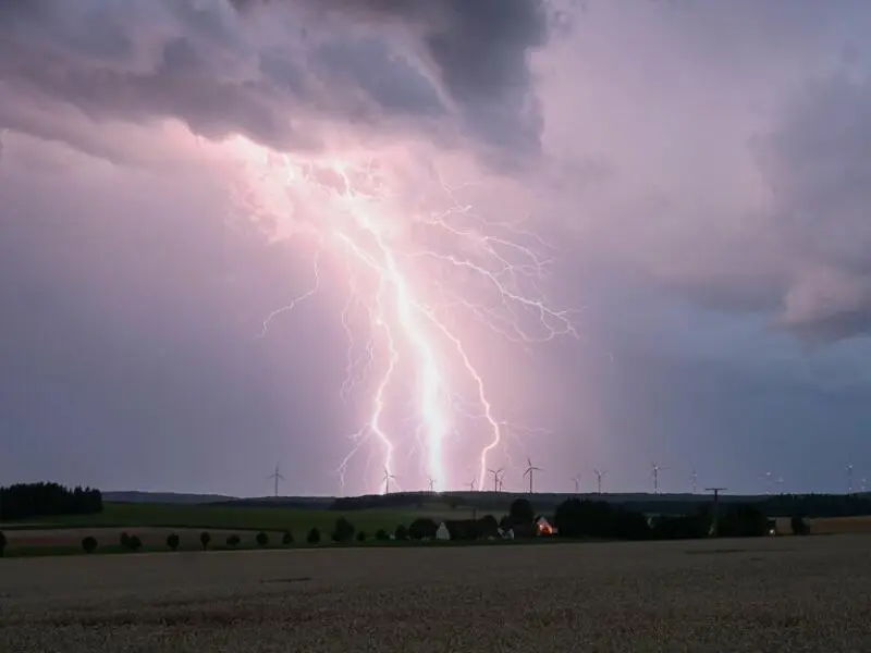 Gewitter in Baden-Württemberg