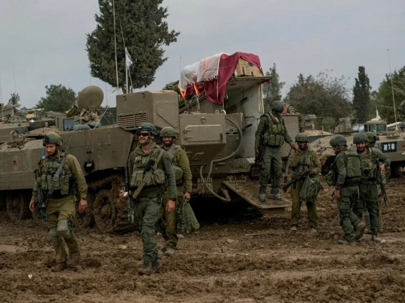 Nahostkonflikt - Grenze zwischen Israel und Gazastreifen