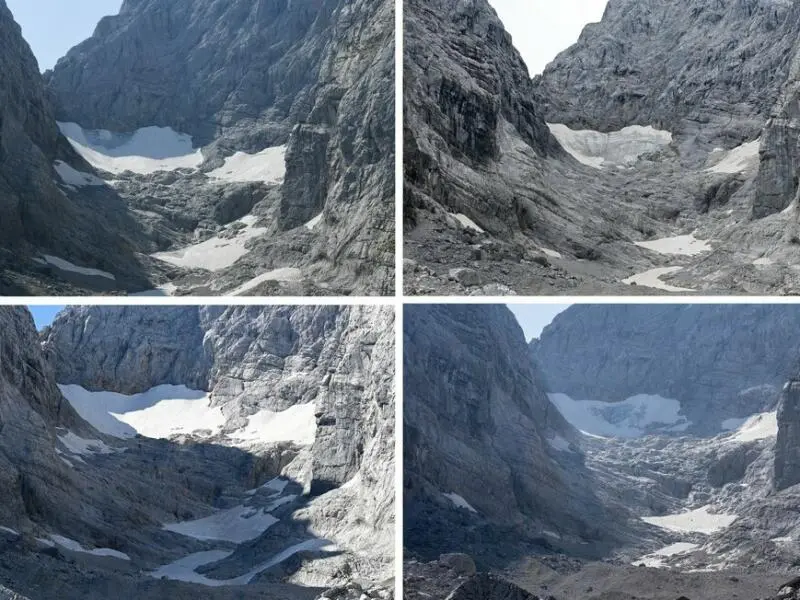 Klimawandel in Deutschland - Blaueisgletscher