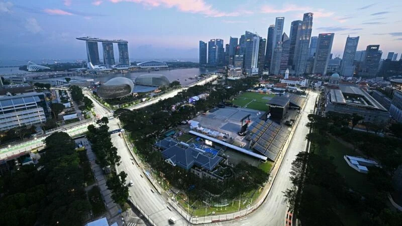 Marina Bay Street Circuit in Singapur