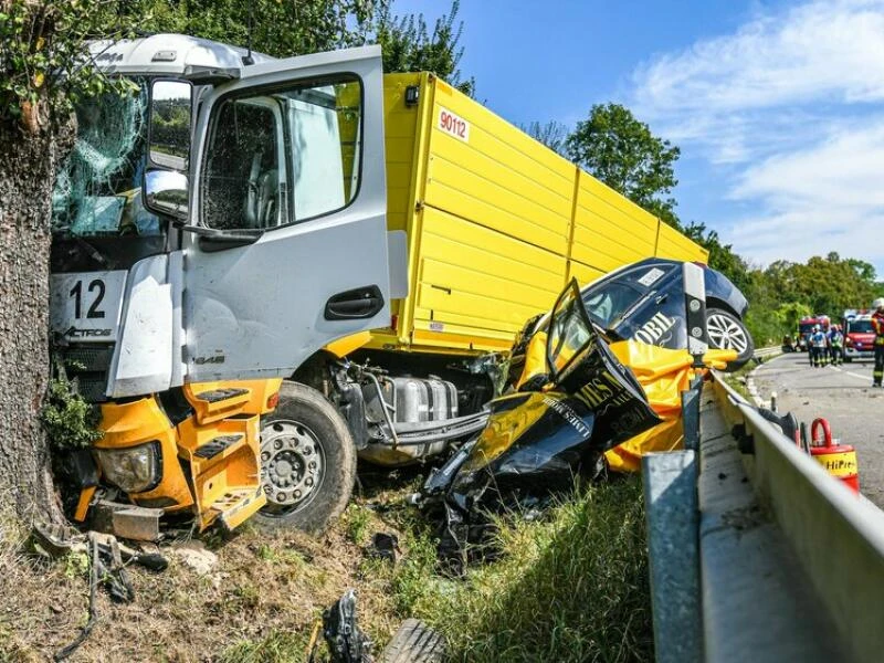 Tödlicher Unfall auf B29