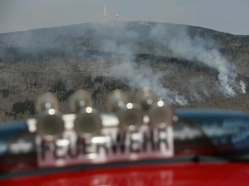 Waldbrände am Brocken