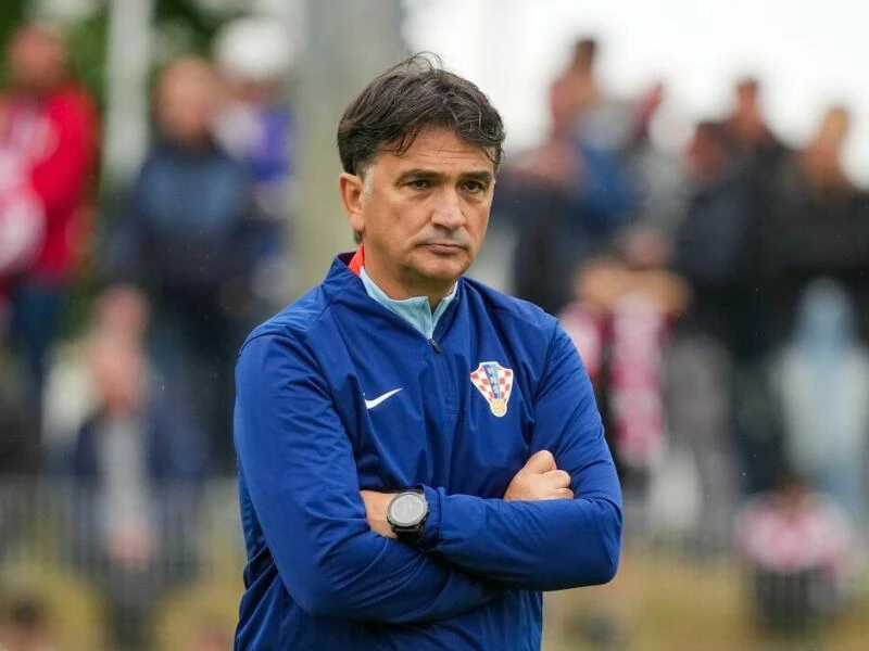 Kroatiens Trainer Zlatko Dalic