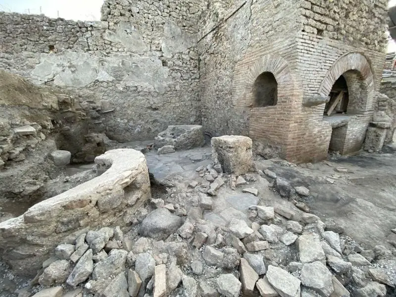 Gefängnisbäckerei in Pompeji entdeckt