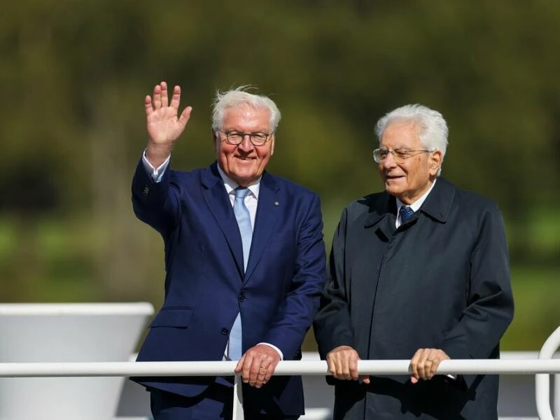 Italiens Präsident Mattarella in Deutschland - Bonn