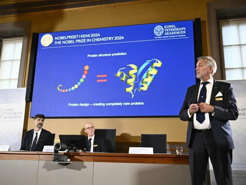 Bekanntgabe Nobelpreis 2024 – Chemie