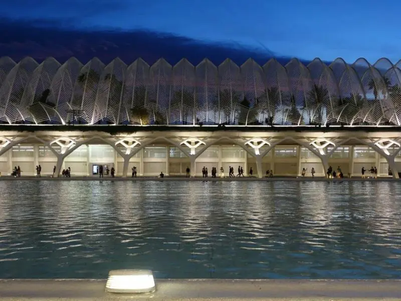 Monumentalwerk von Santiago Calatrava in Valencia