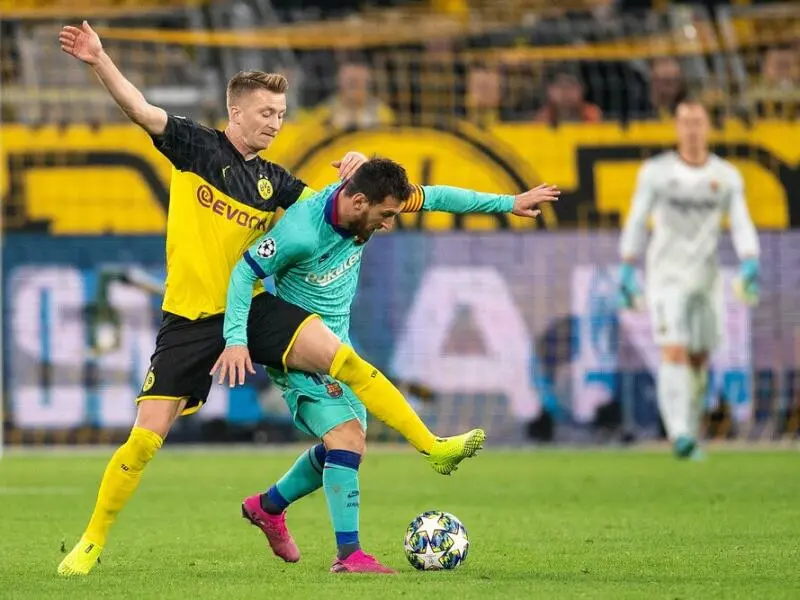 Marco Reus und Lionel Messi