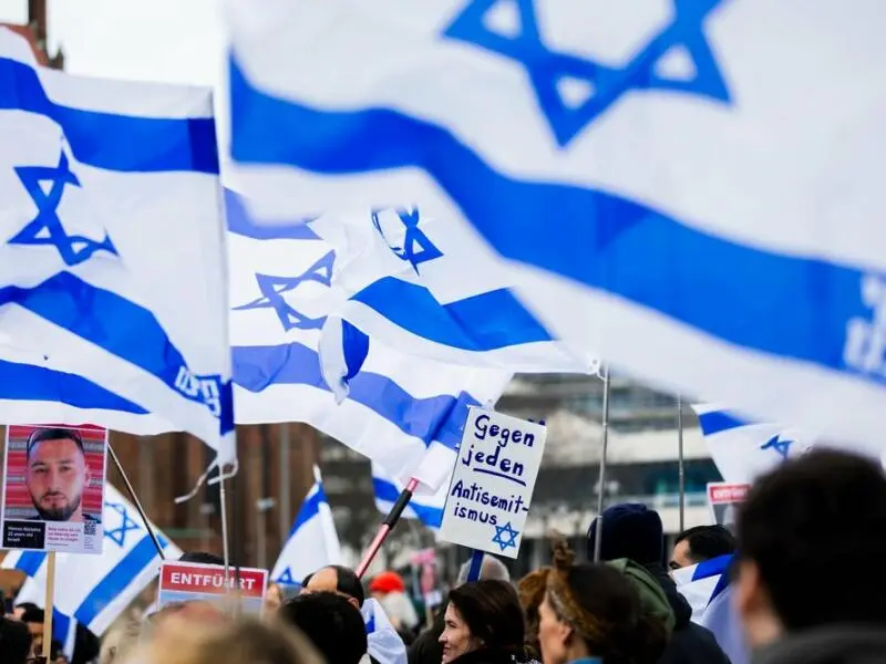 Demo gegen Antisemitismus und für Solidarität mit Israel