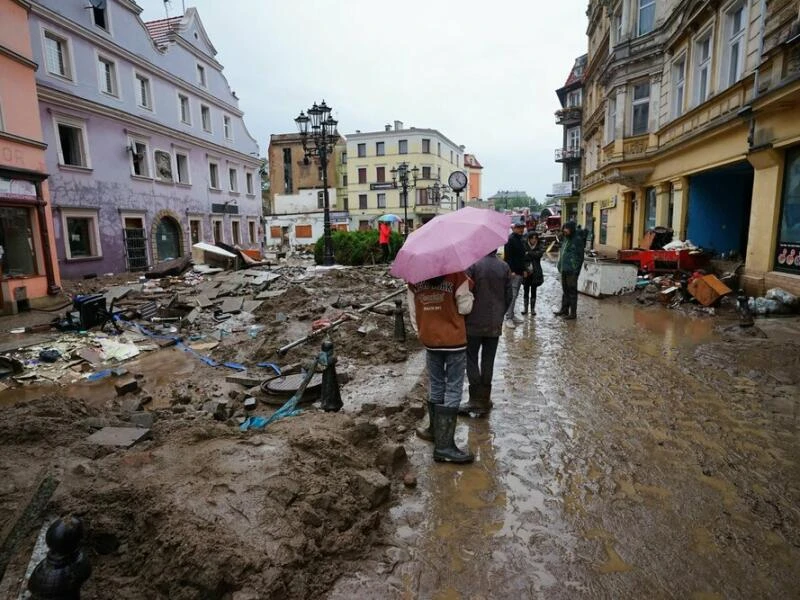 Hochwasser in Polen