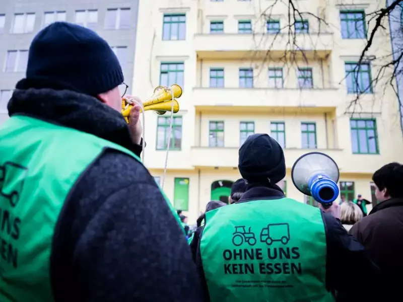 Bauernproteste - Berlin
