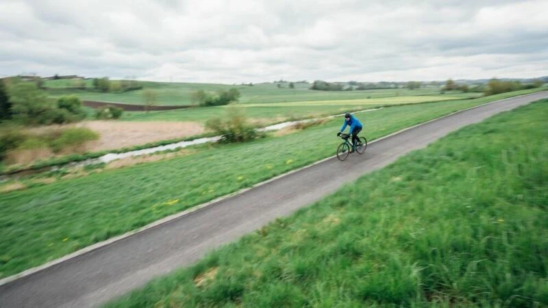 Gravelbiker in Oberbayern