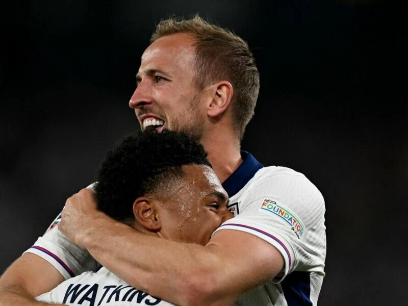 Harry Kane und Ollie Watkins