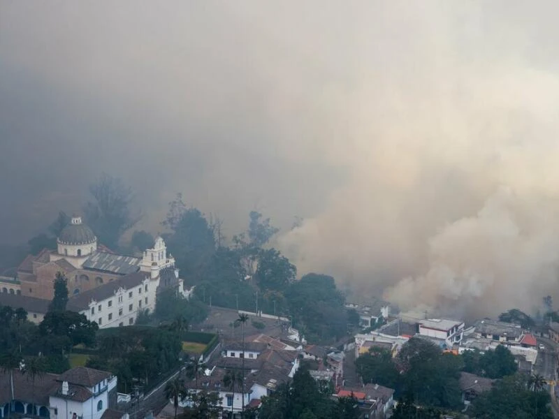 Brände in Ecuador