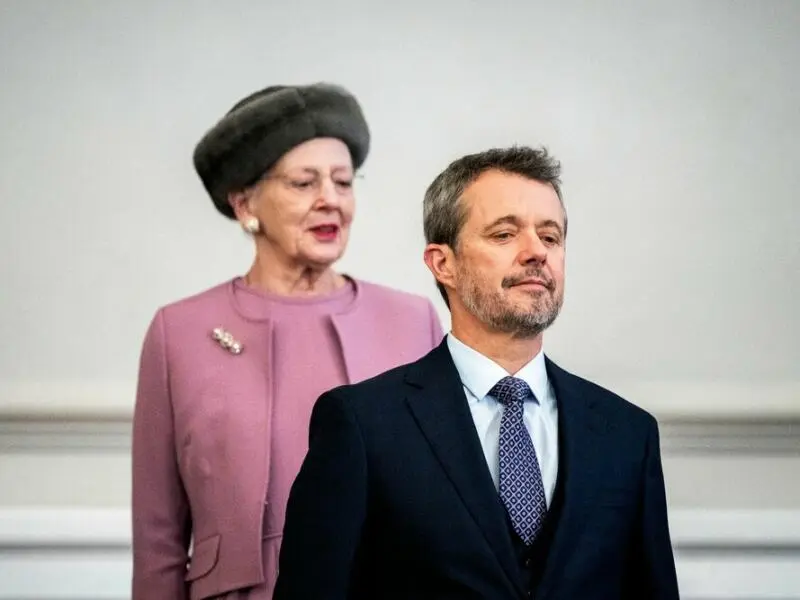 König Frederik X. von Dänemark und Königin Margrethe von Dänemark