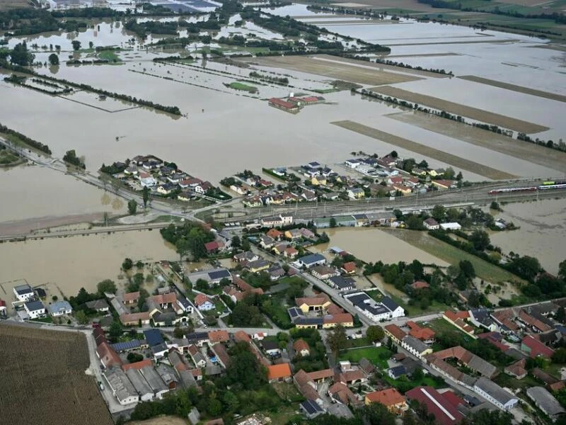 Hochwasser in Österreich