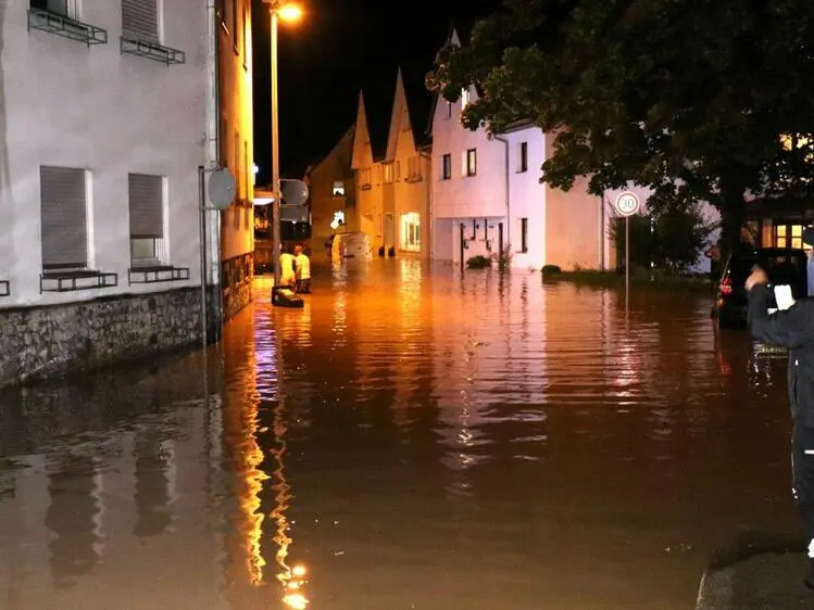 Unwetter in Baden-Württemberg