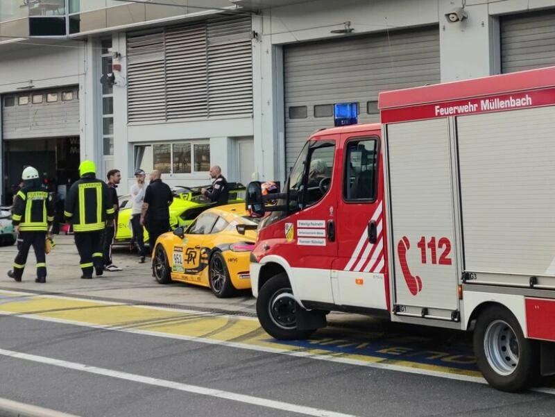 Verletzte nach Explosion im Fahrerlager am Nürburgring