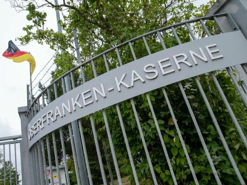 Die Oberfranken-Kaserne in Hof