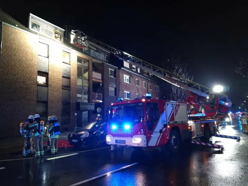 Wohnungsbrand in Duisburg