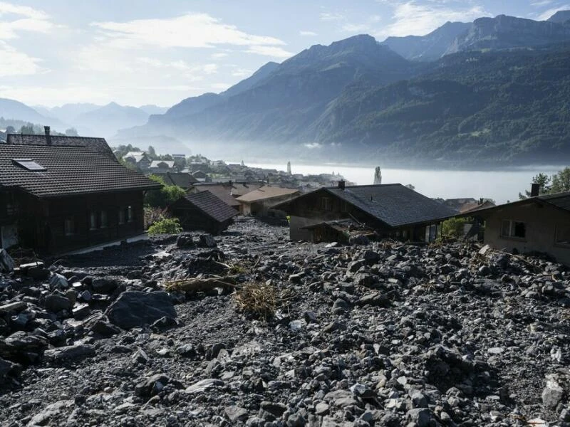 Unwetter in Brienz