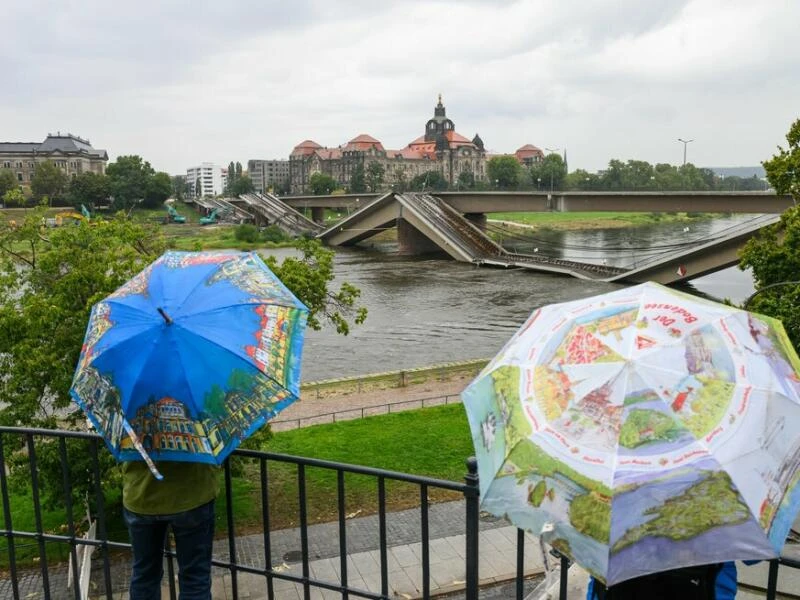 Brückeneinsturz in Dresden