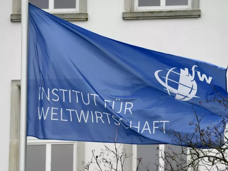 Wehende Institutsflagge