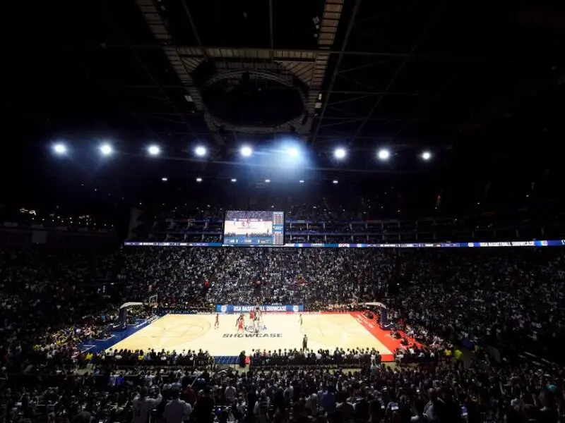 Basketball: Länderspiel  USA - Deutschland