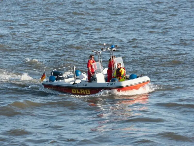 Einsatz auf der Elbe