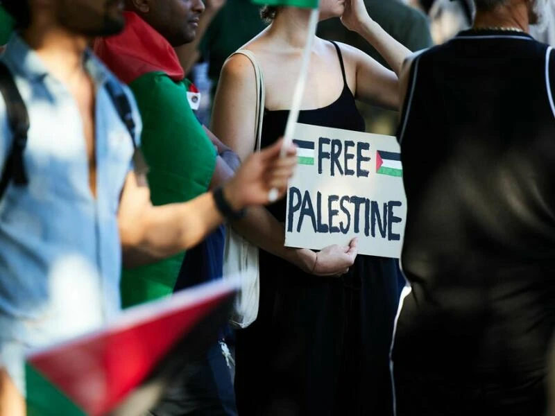 Pro-Palästina-Demonstration im August in Berlin