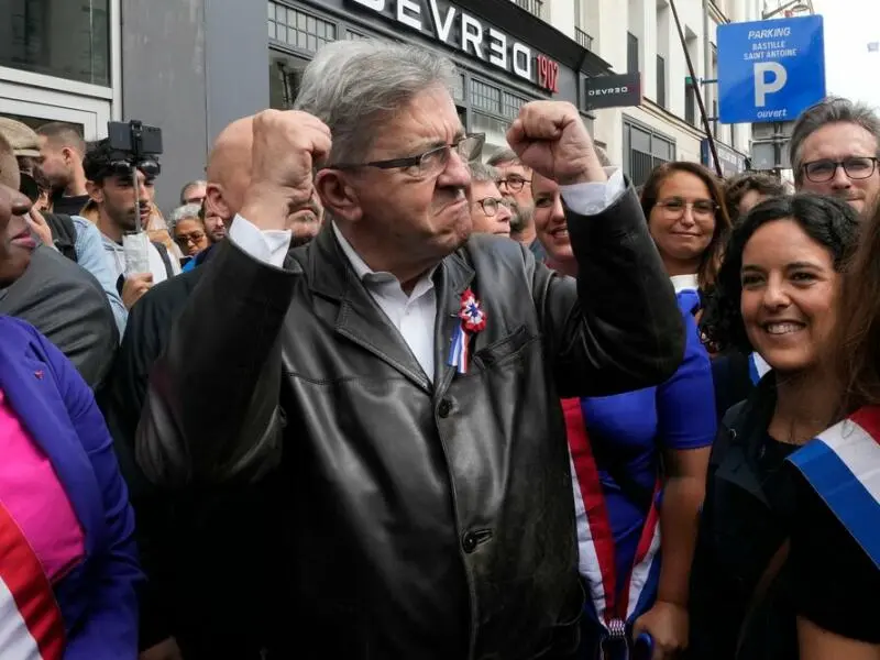 Demonstration gegen Macron in Frankreich