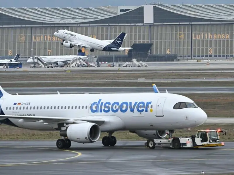 Passagierflugzeug der Discover Airlines