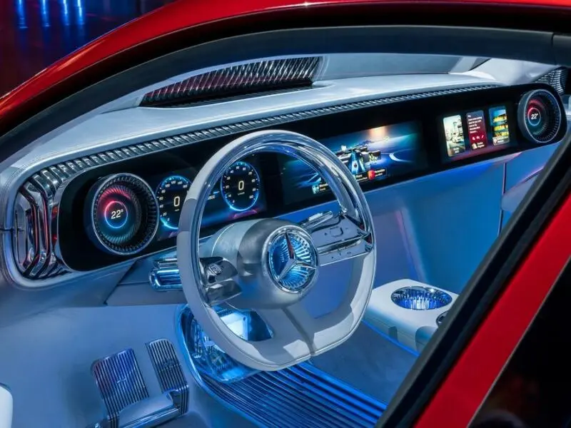 Mercedes' Cockpit-Konzept