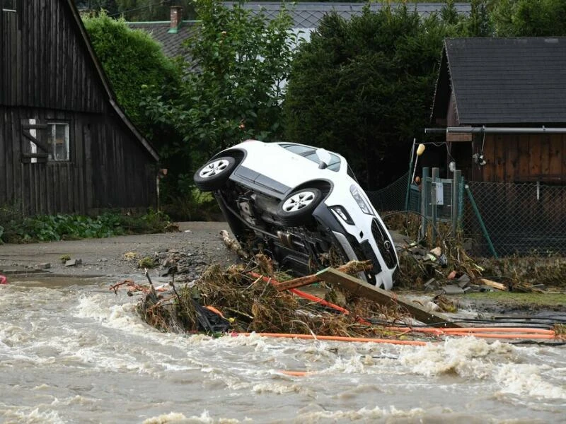 Hochwasser in Tschechien