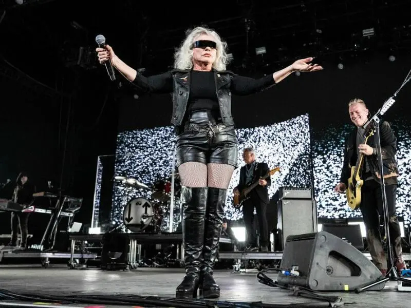 Blondie mit Frontfrau Debbie Harry