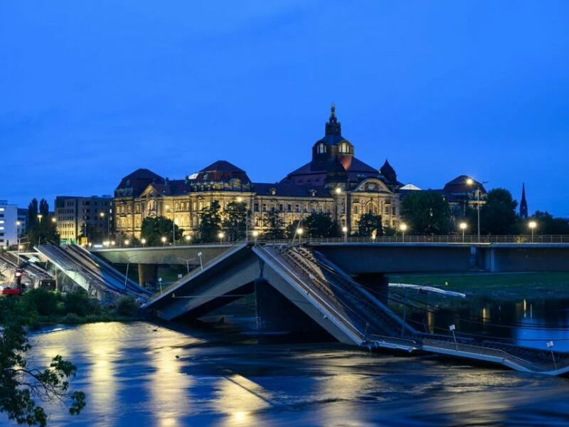 Brückeneinsturz in Dresden