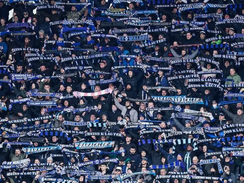 Fans des SV Waldhof Mannheim