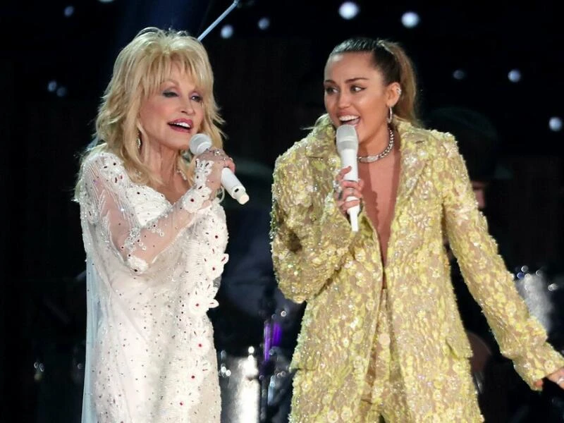 Dolly Parton und Miley Cyrus