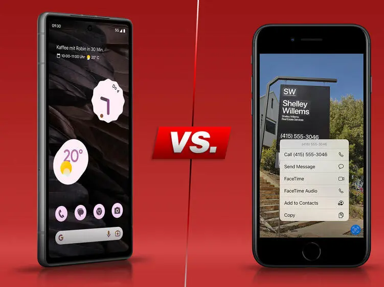 Pixel 7a vs. iPhone SE (2022): Das unterscheidet die Mittelklasse-Handys