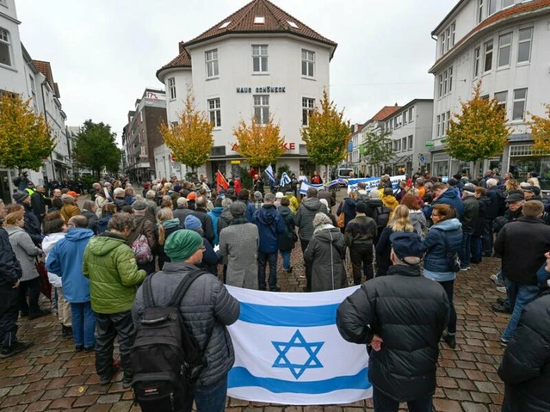 Nahostkonflikt - Demonstration in Oldenburg