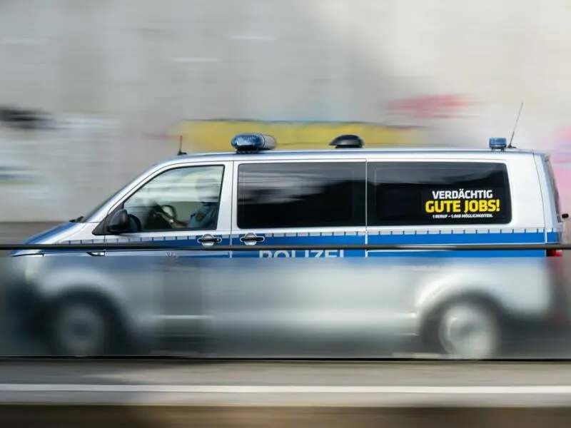 Polizei in Dresden