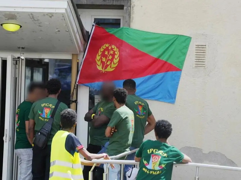 Friedliche Eritrea-Veranstaltung in Stuttgart