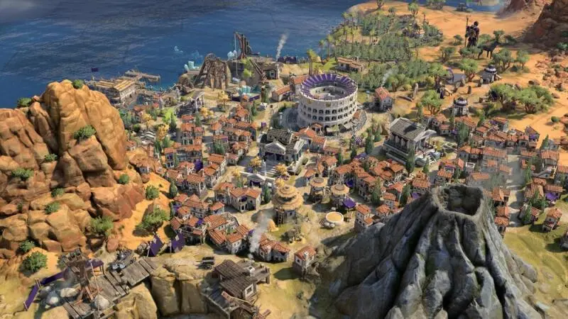 Screenshot vom Spiel «Civilization 7»