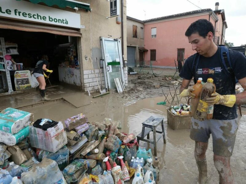 Hochwasser in Italien